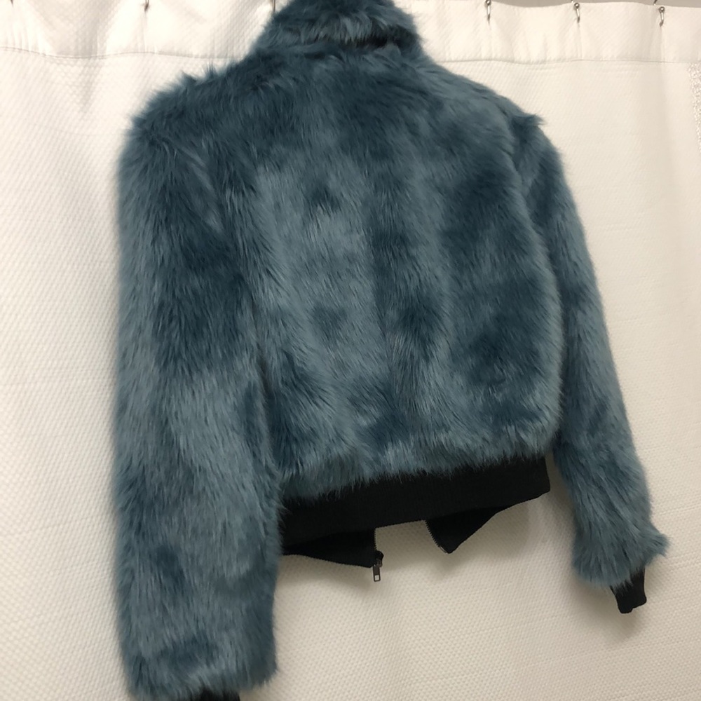 Express X Negin Mirsalehi Faux Fur Coat - Picture 4 of 7